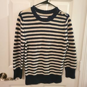 American Eagel Striped Sweater Top